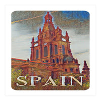 Spaniard gothic church (Print Only)