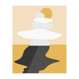 Abstract Cairn - Golden Desert (Print Only) thumbnail