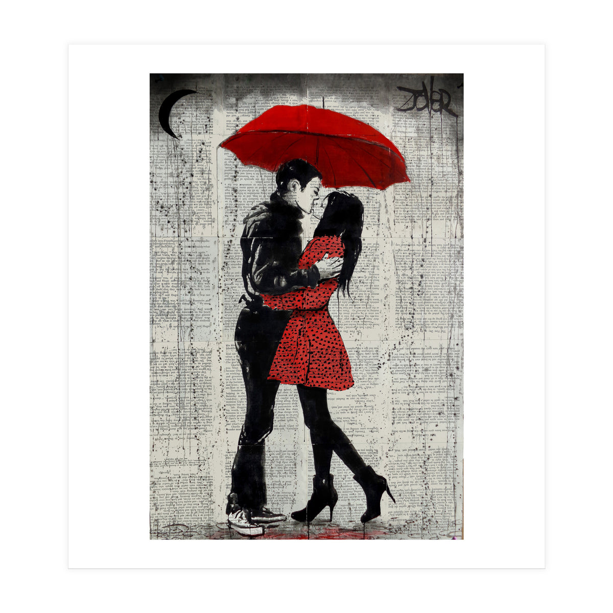 Rain Kisses (Print Only)