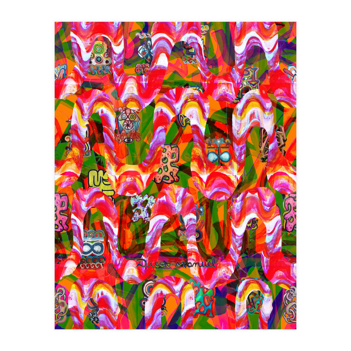 Pop Abstract 11 (Print Only)