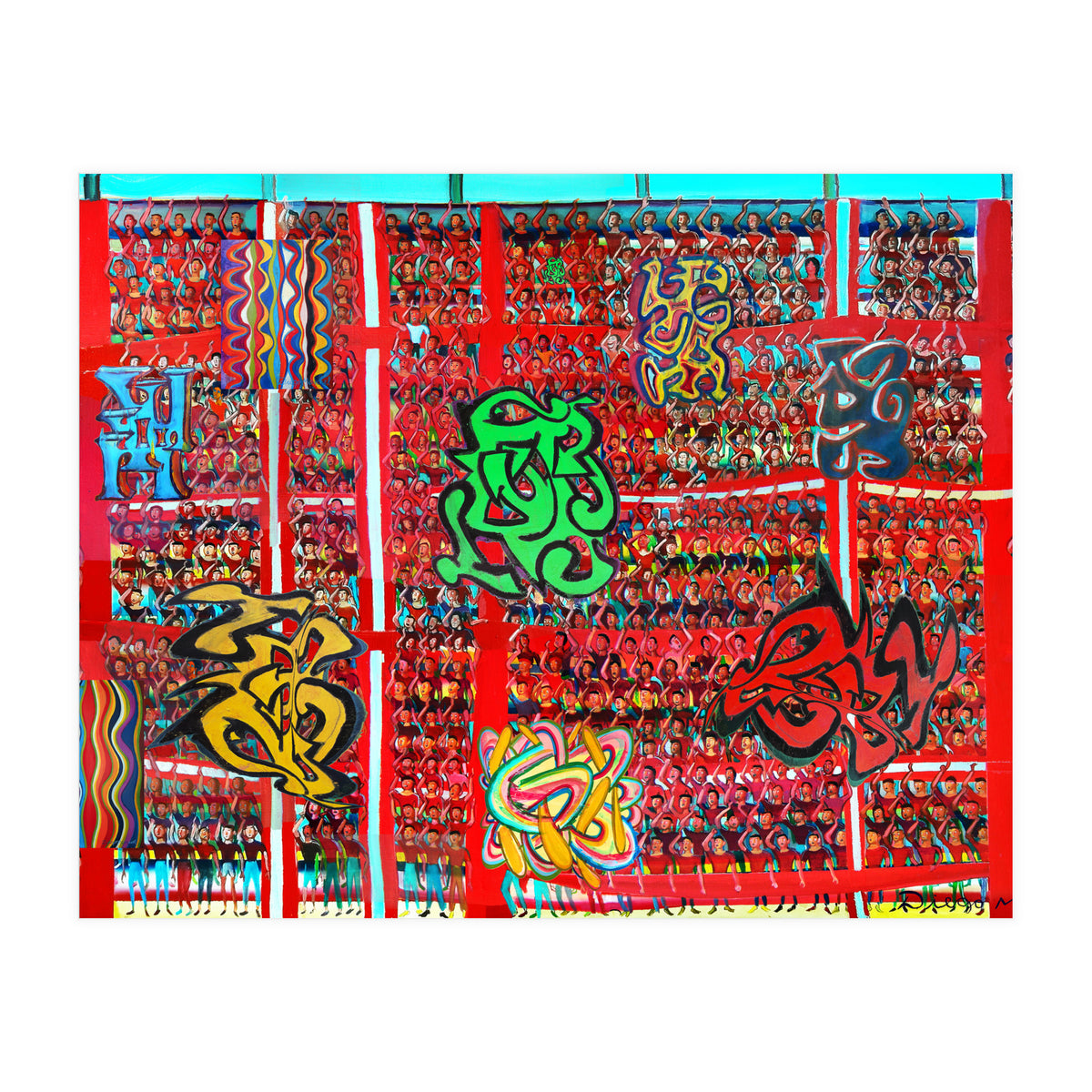 Gran Hinchada Roja 4 (Print Only)