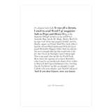 Biggie Juicy Lyrics (Print Only) thumbnail