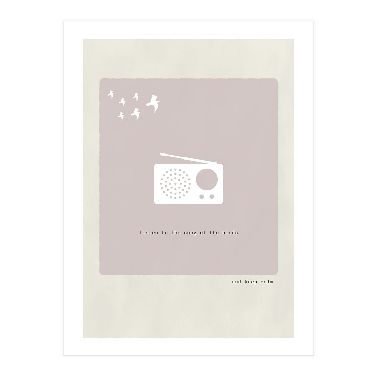 song of bird (Print Only)