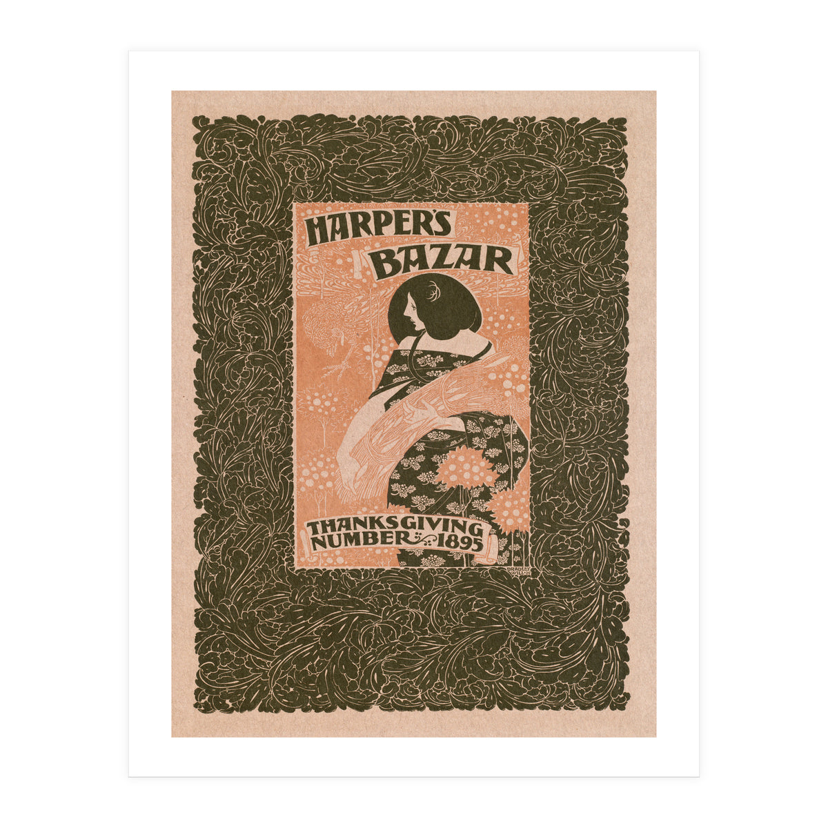 Harpers Bazar Thanksgiving Advertisement (Print Only)