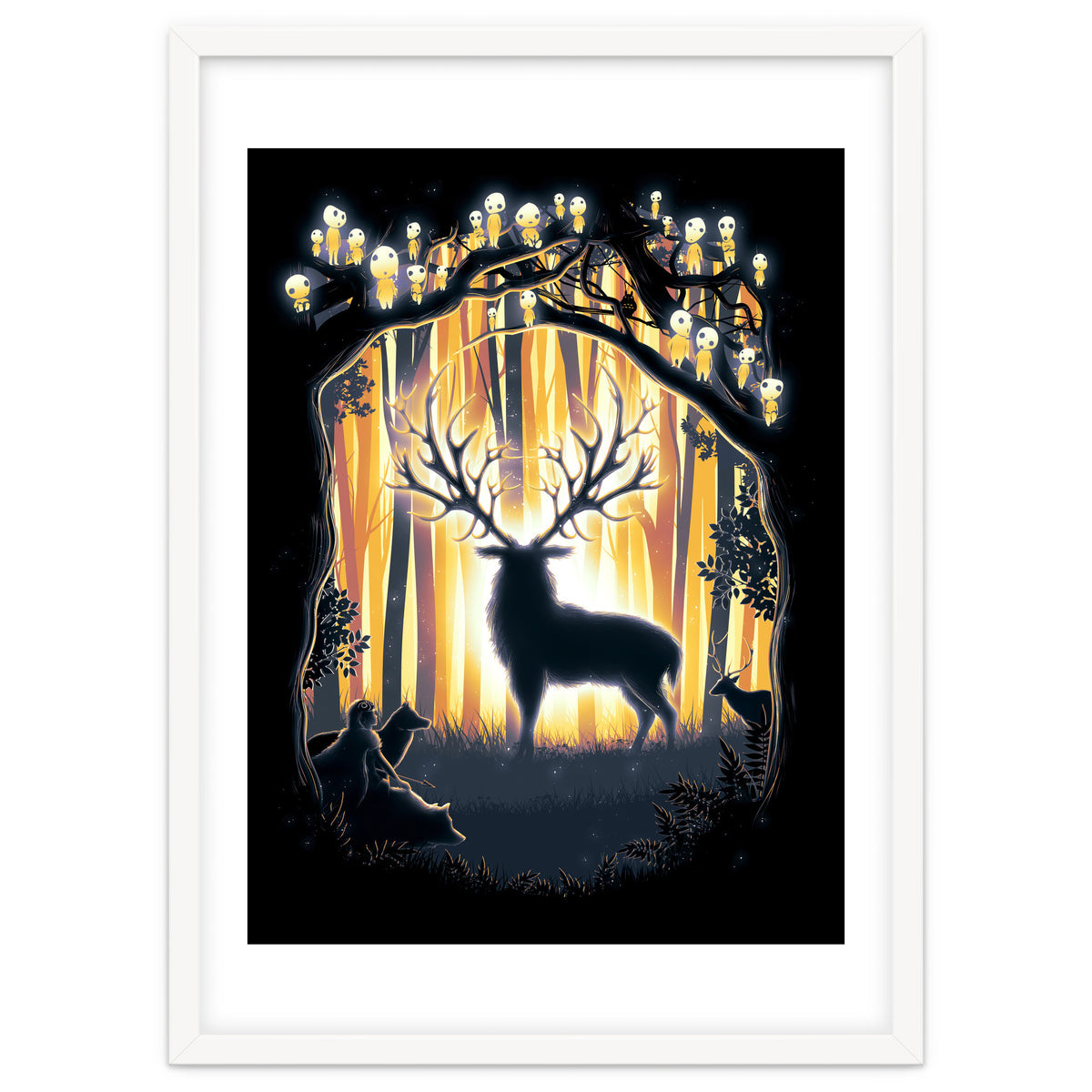 Deer God Please Save Our Forest