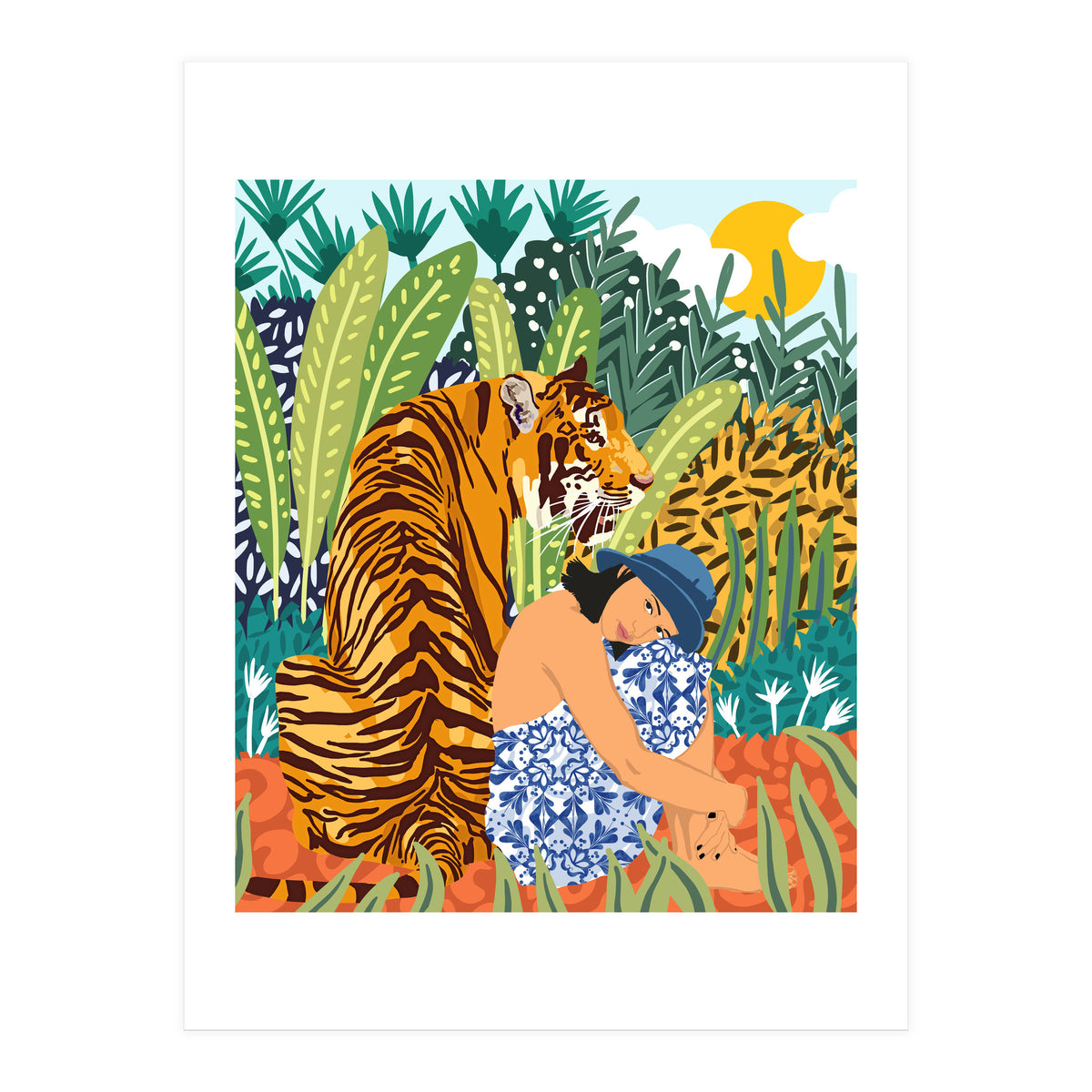 Awaken The Tiger Within (Print Only)