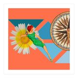 Daisy Orange (Print Only) thumbnail