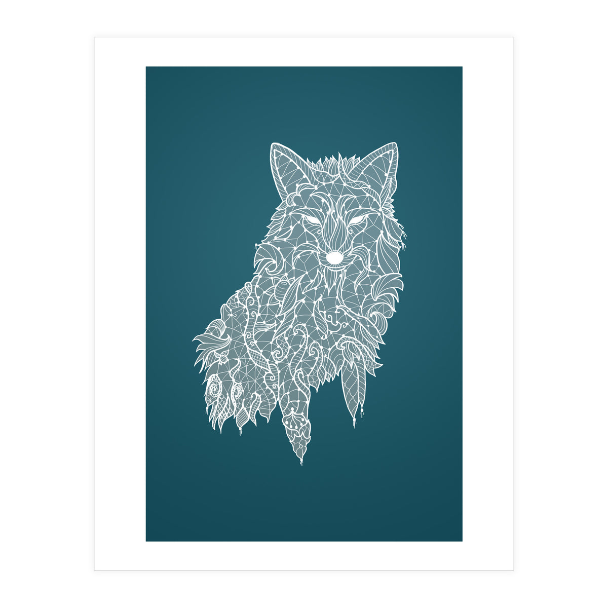 Lace Fox (Print Only)
