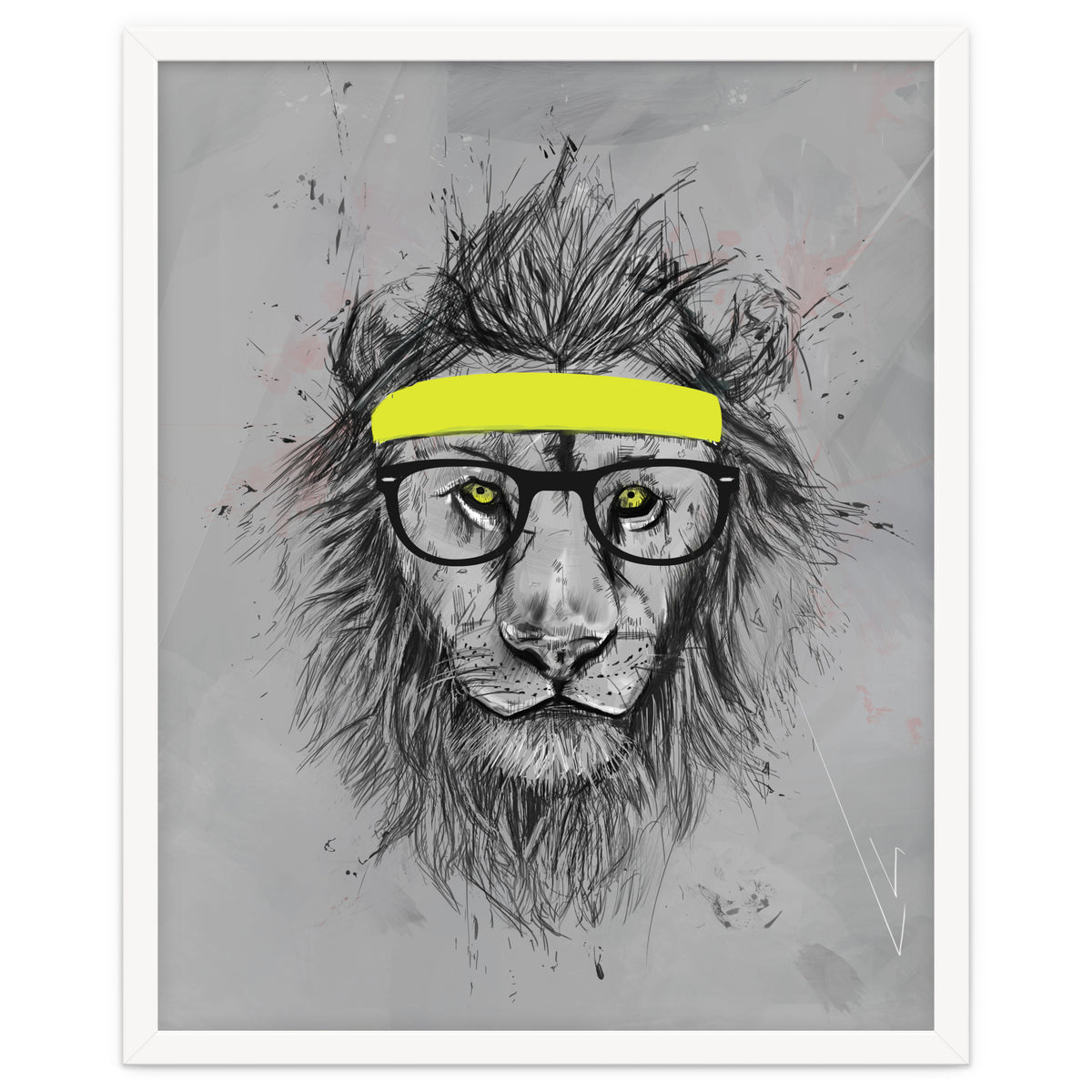 Hipster Lion
