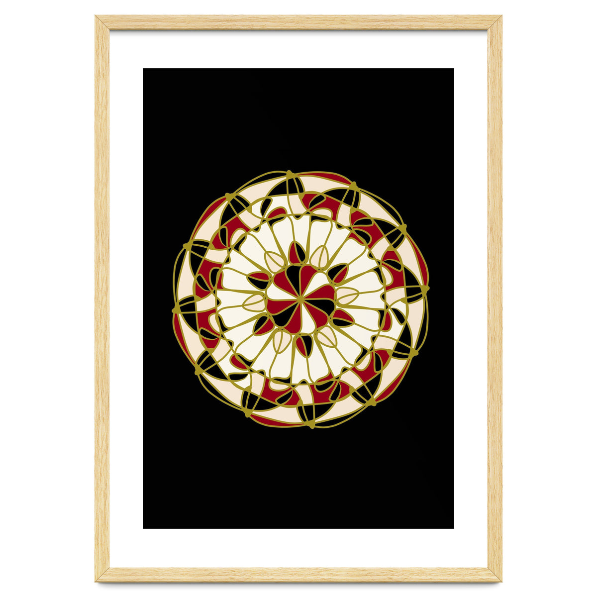 Multicolored Mandala