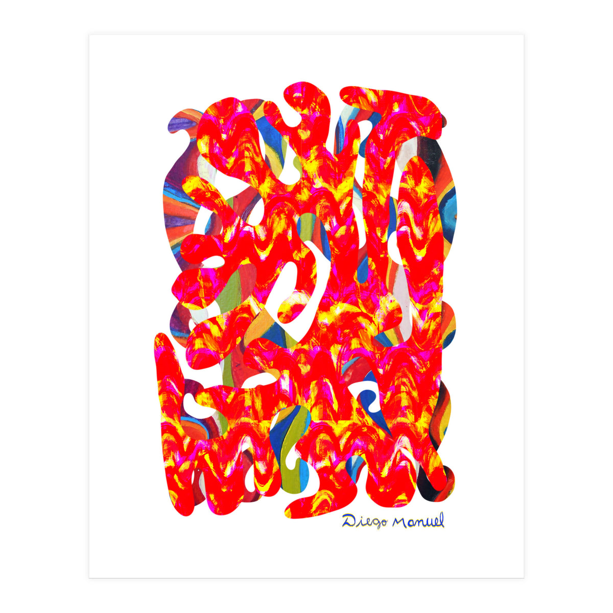 Pop Abstract Asimetrico 26 Copia (Print Only)