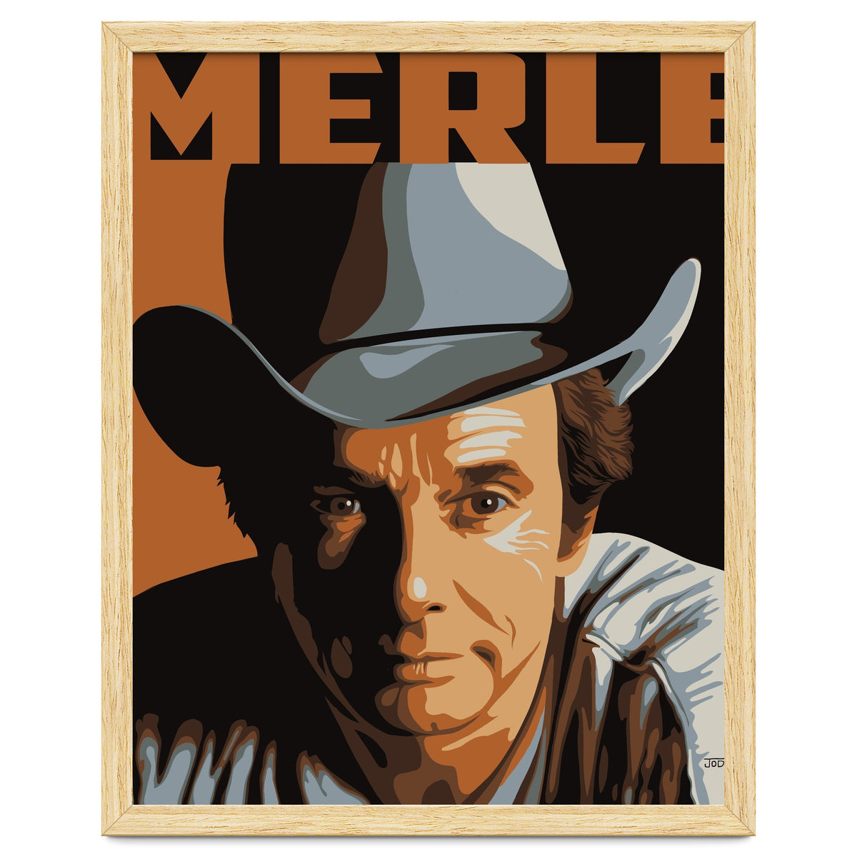 Merle Haggard Poster