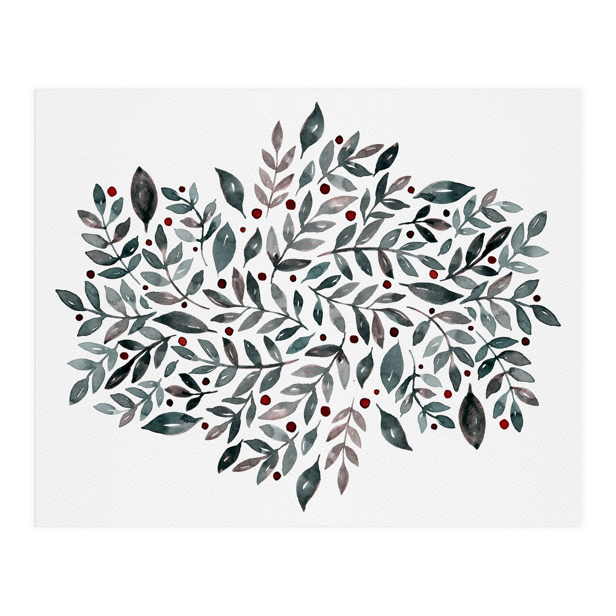 Seasonal Branches Neutral (Print Only)