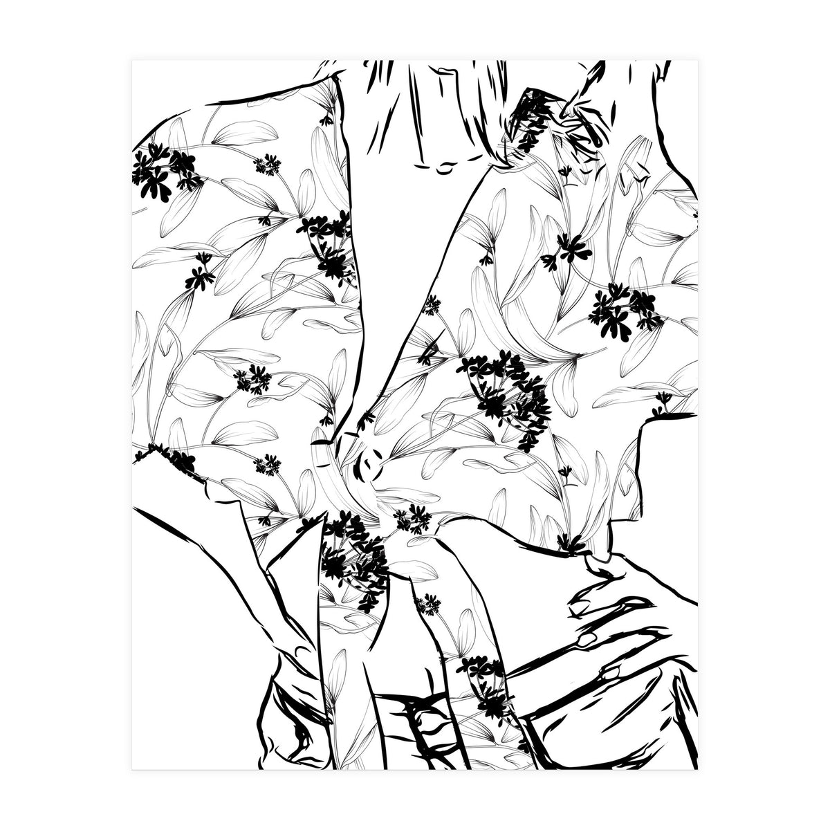 Fashionista || #illustration #fashion (Print Only)