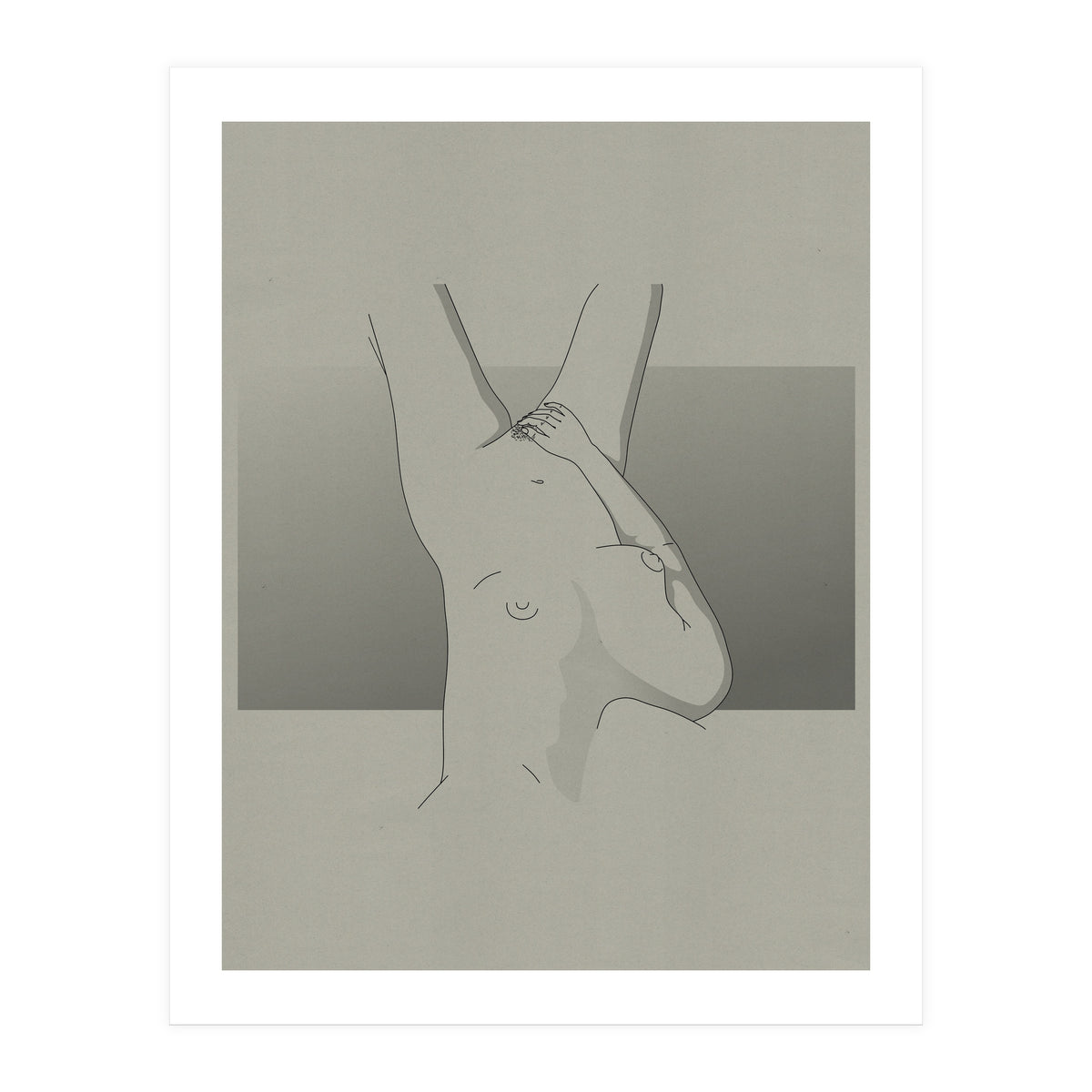 Reclined Nude II (Print Only)