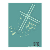 San Francisco Airport Layout (Print Only) thumbnail