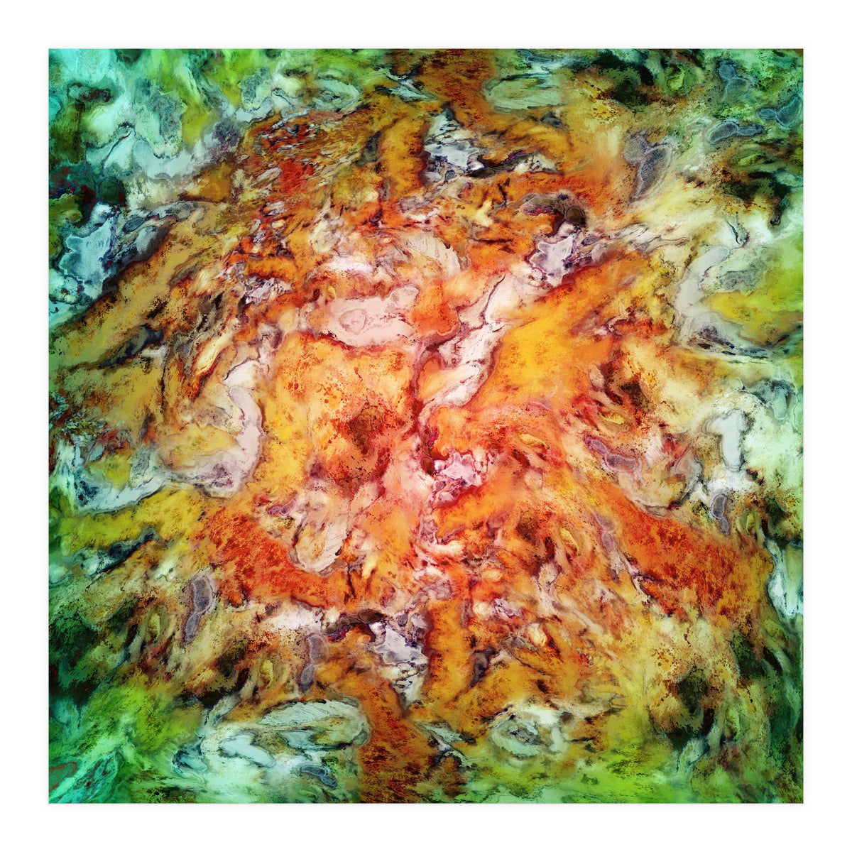 Floral Escalator (Print Only)