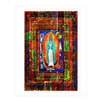 Graffiti Digital 2022 343 and Virgin of Guadalupe (Print Only)