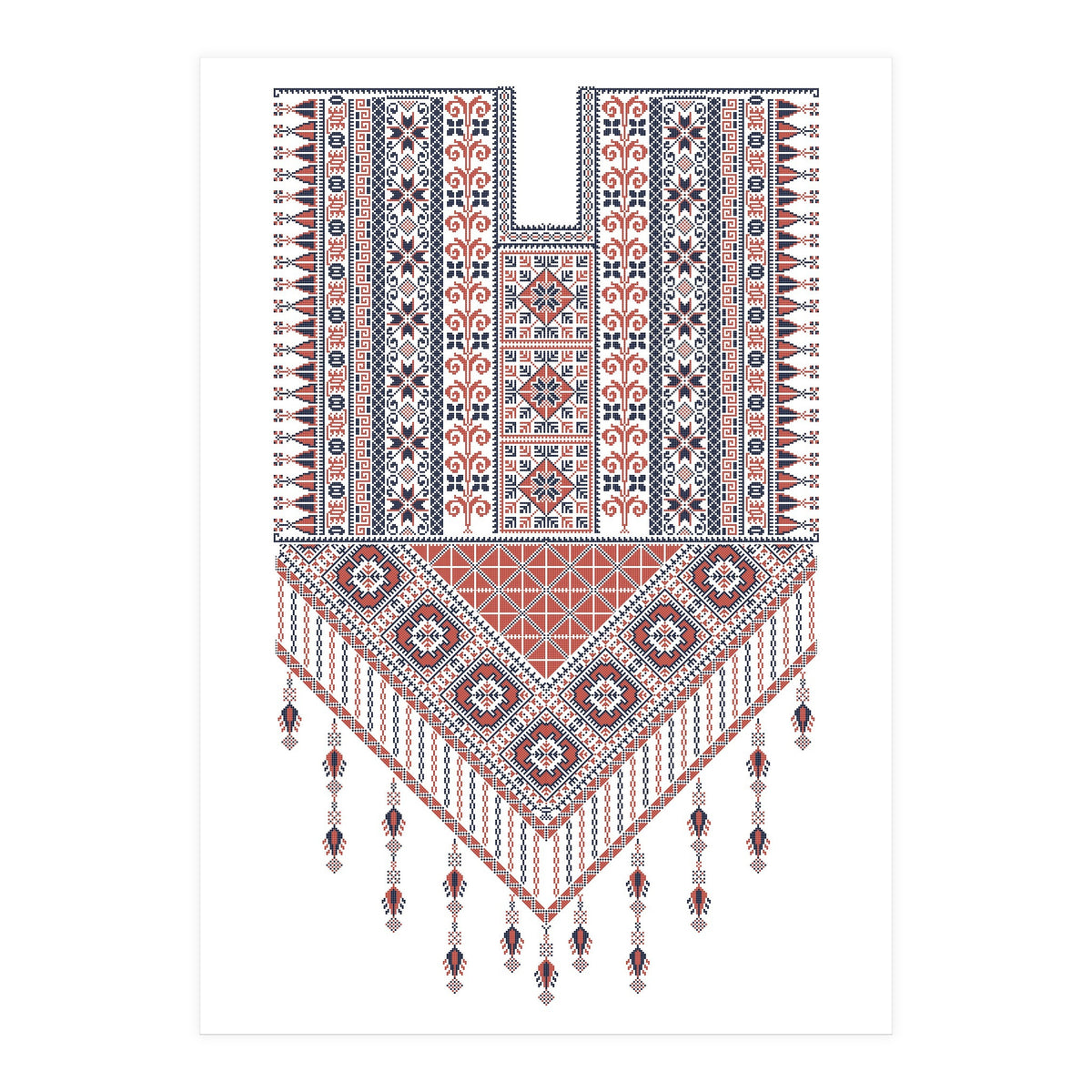 Tatreez Ornament 16 (Print Only)