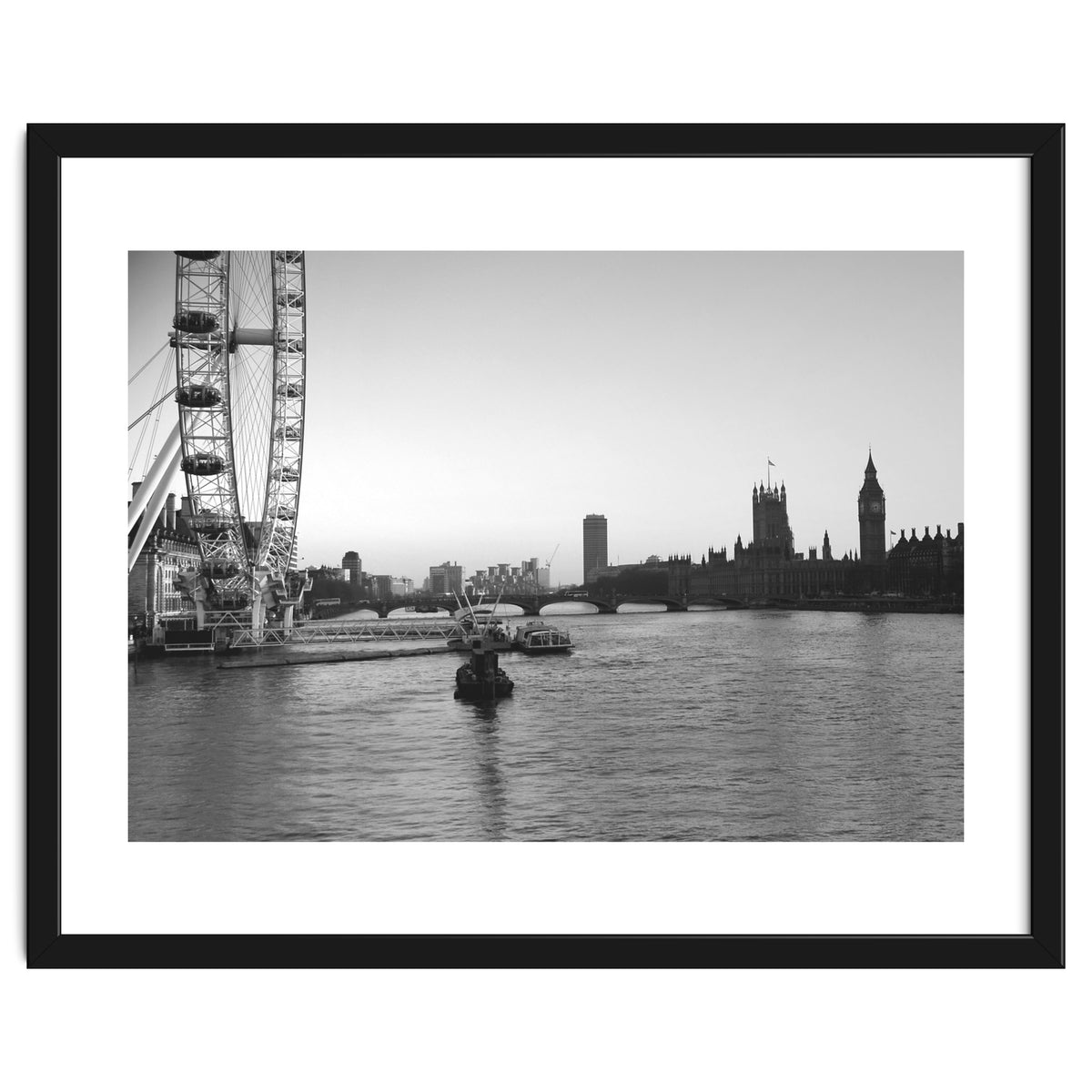 London River Thames, Big Ben House of Parliament