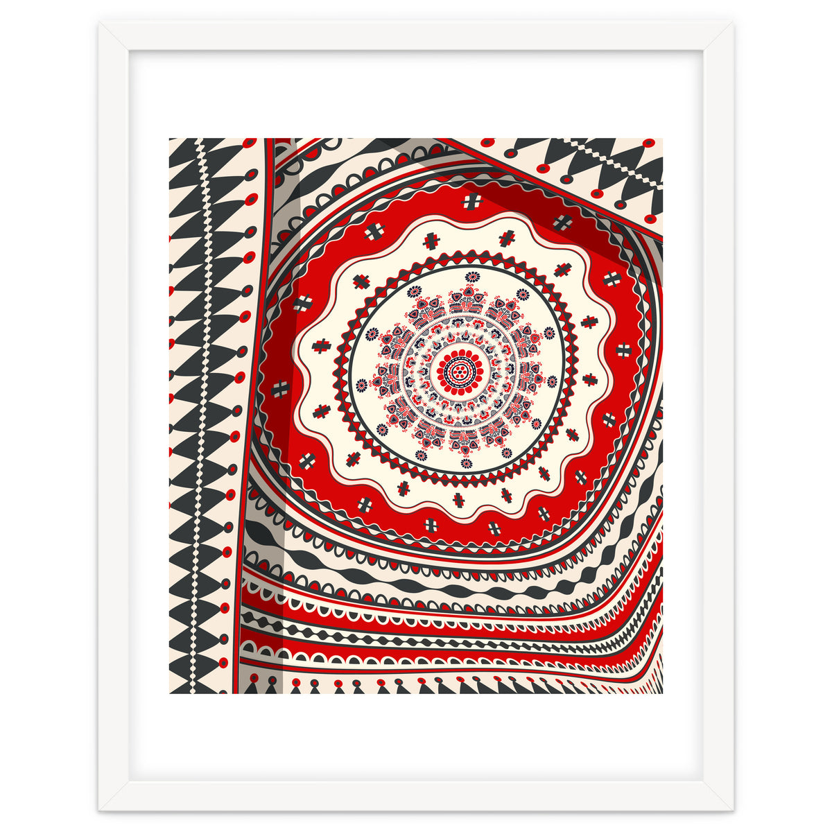 Romanian embroidery background 25