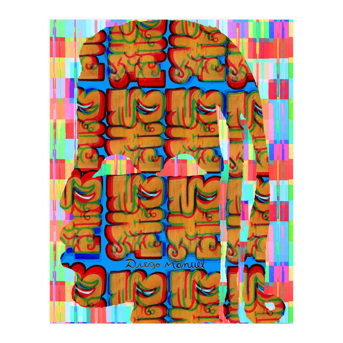 Abstracto Pop Nuevo B Nuevo 8 (Print Only)