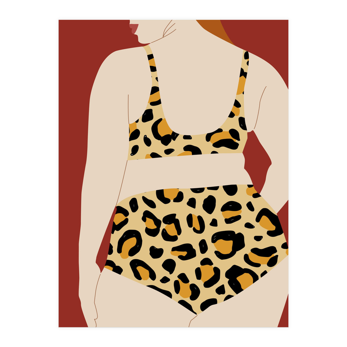 Cheetah Bikini (Print Only)