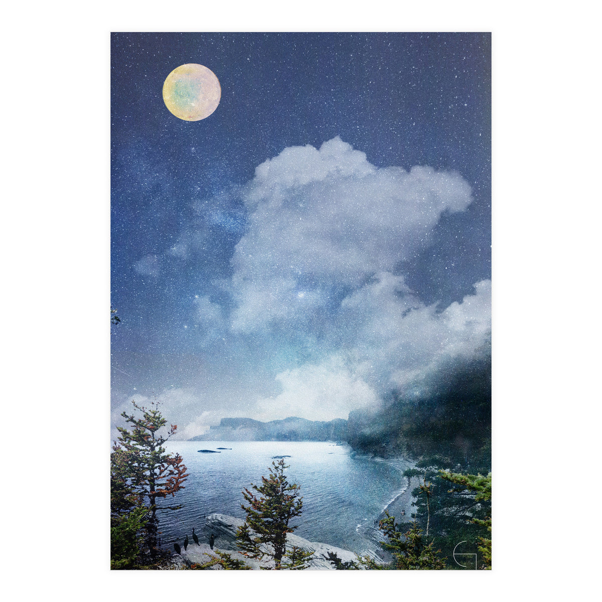 Calm waters (Print Only)