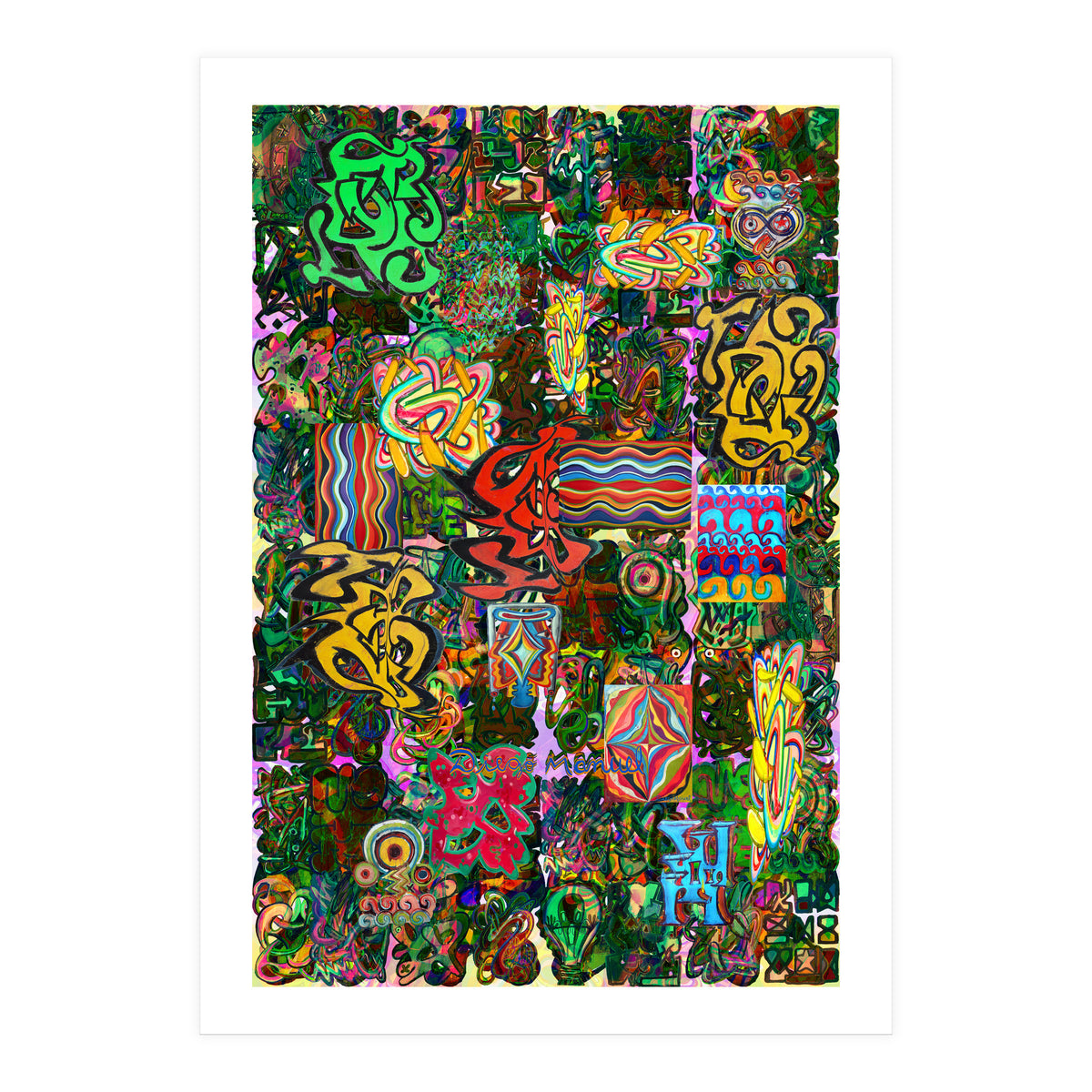 Graffiti Digital 2022 417 (Print Only)