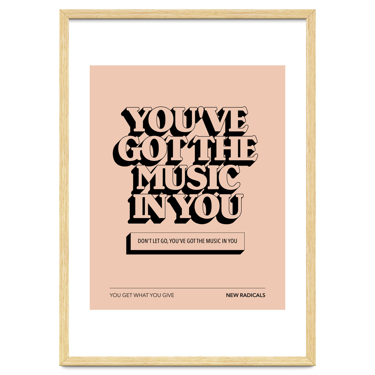 New Radicals - You Only Get What You Give