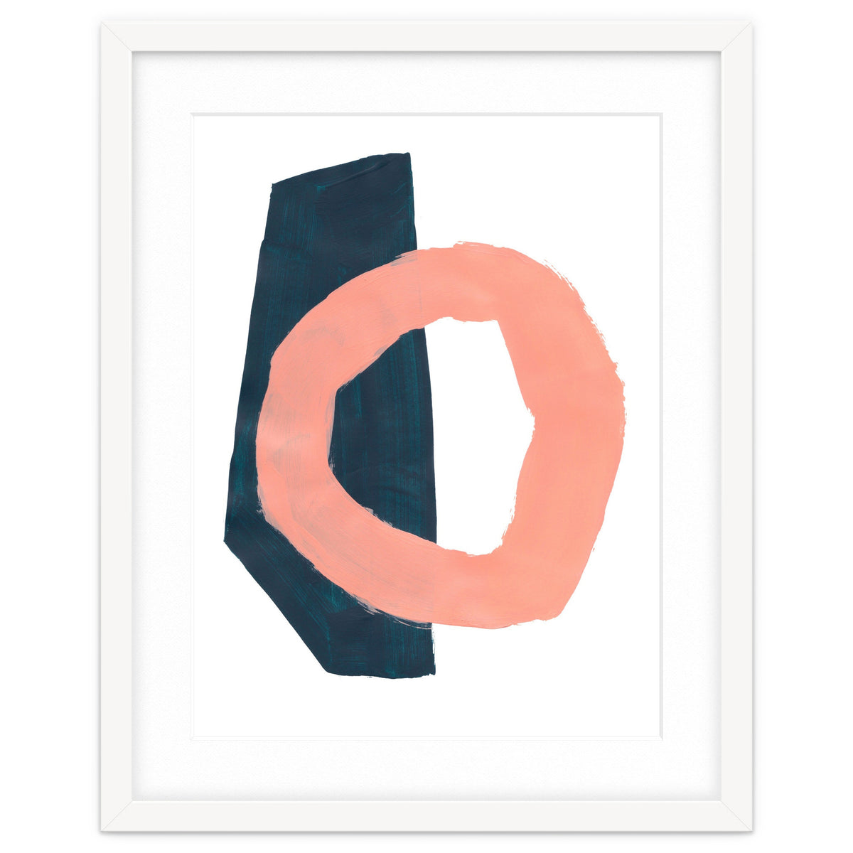 Teal Pillar Salmon Ring