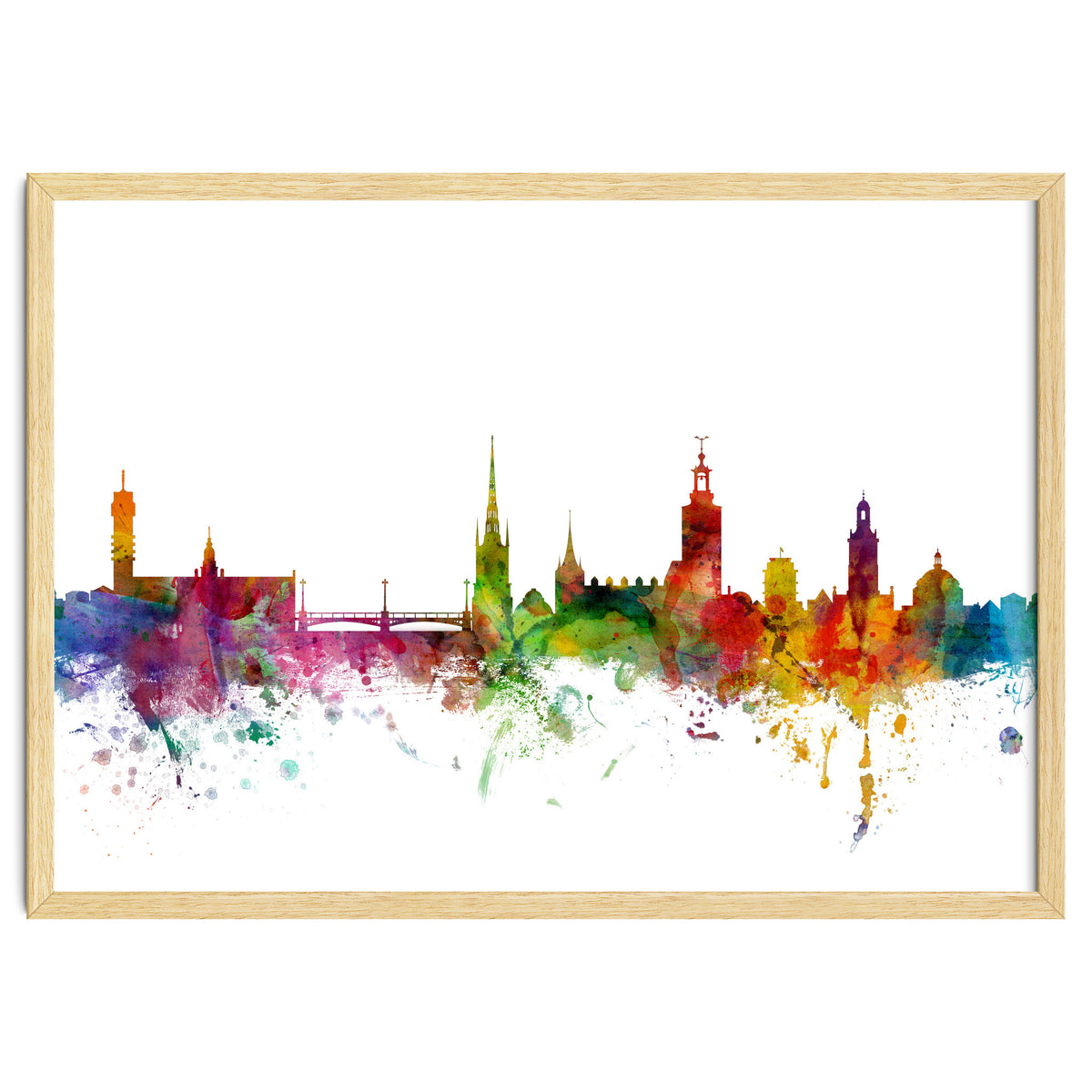 Stockholm Sweden Skyline