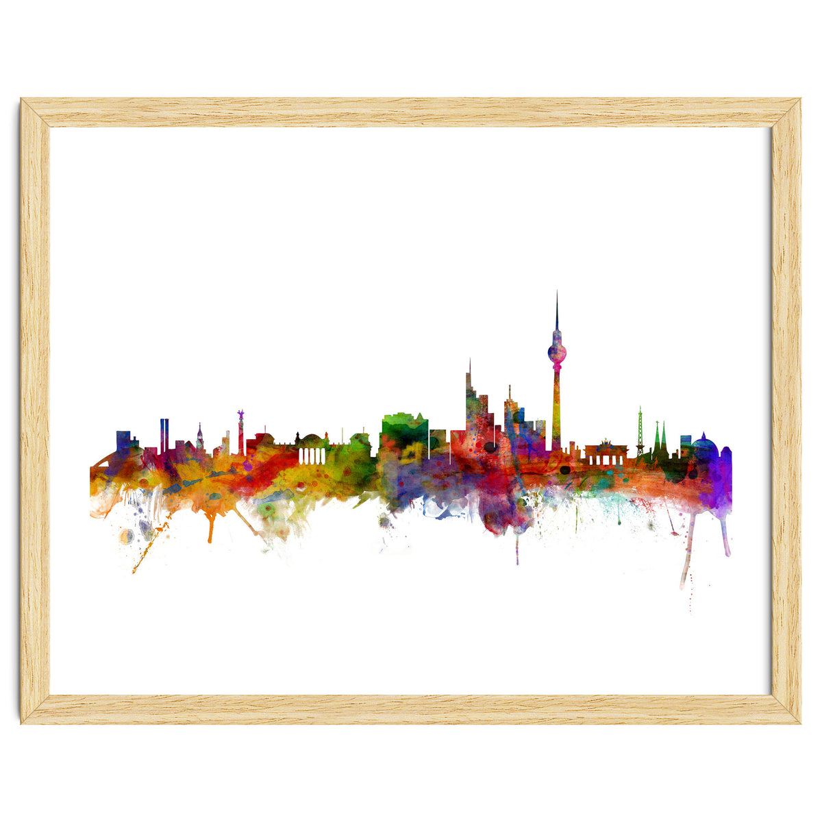 Berlin Germany Skyline