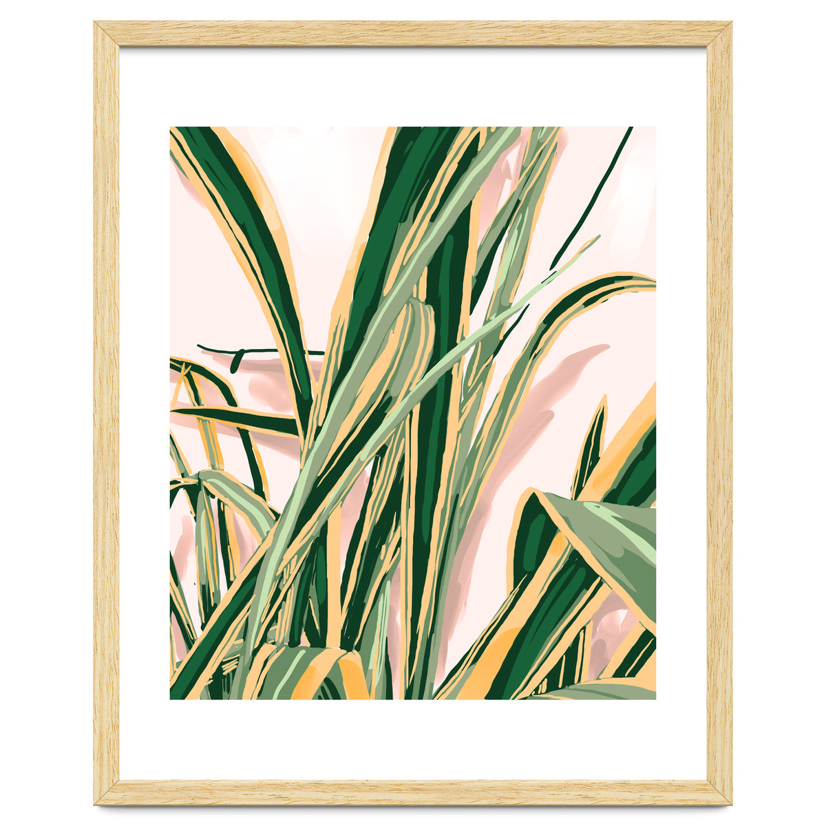 Blush Botanical Unfolding