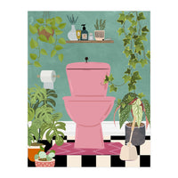Botanical Loo in Jungle Bathroom (Print Only)