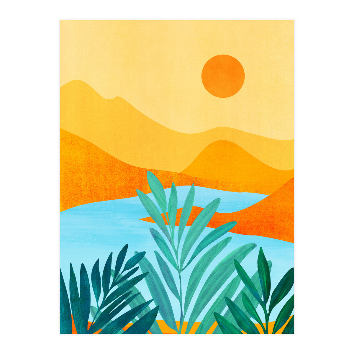 Summer Mountains (Print Only)