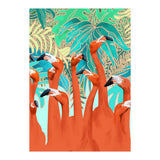 Flamingo Party (Print Only) thumbnail