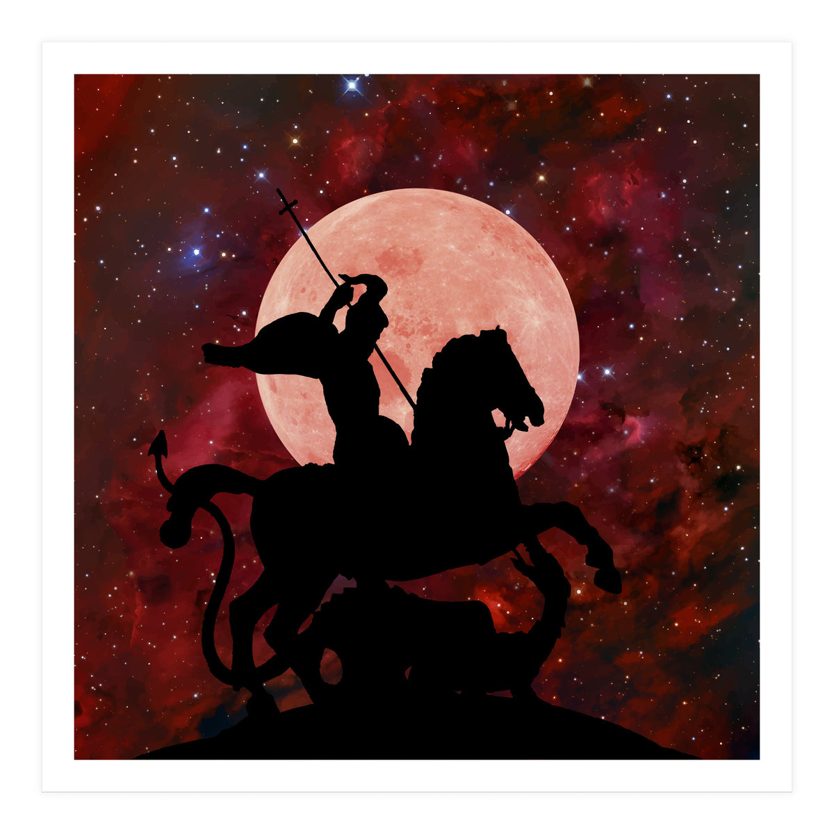 SAINT JORGE AND THE DRAGON (Print Only)