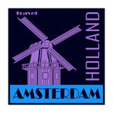 Travel Amsterdam Holland  (Print Only) thumbnail
