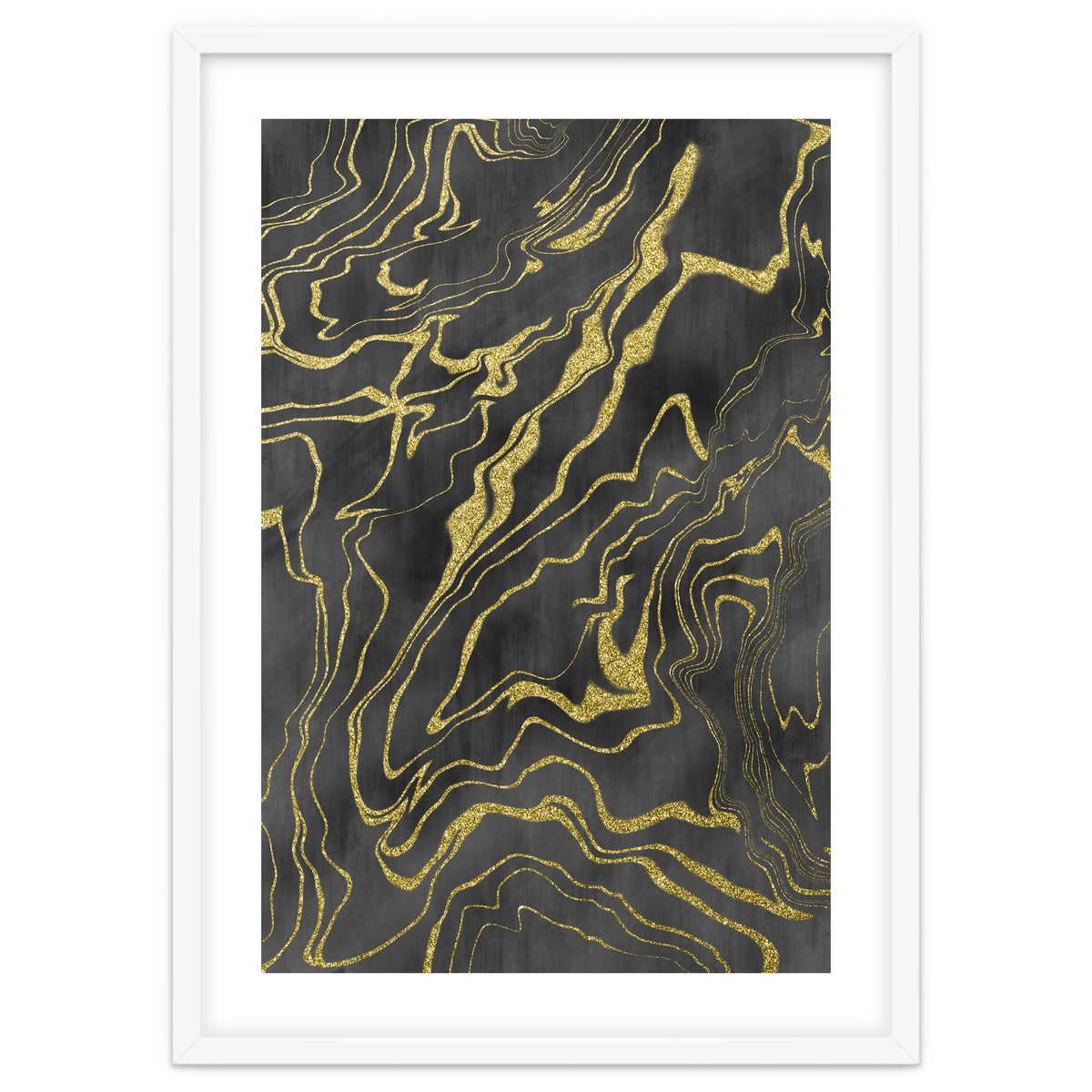 Golden Flows No. 9