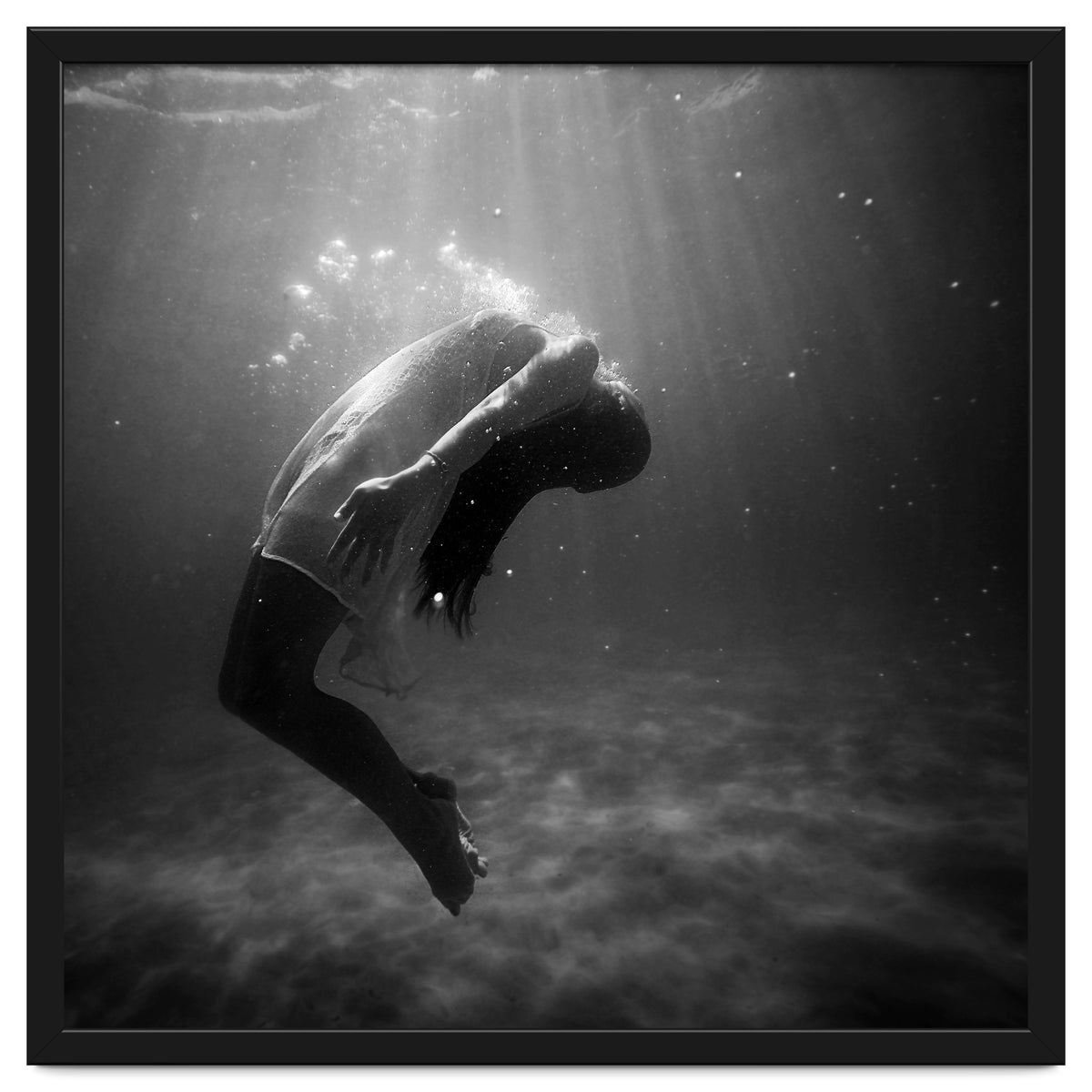 Woman Inside The Water