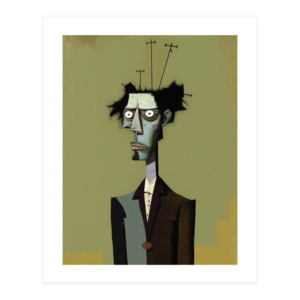 Antenna Head Portrait (Print Only)