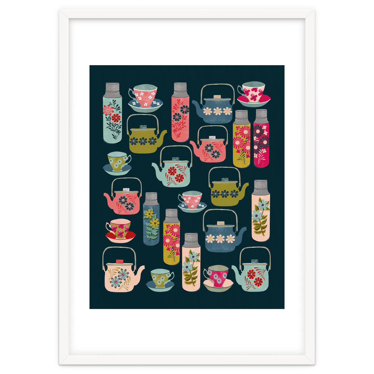 Vintage Thermos and Teapots