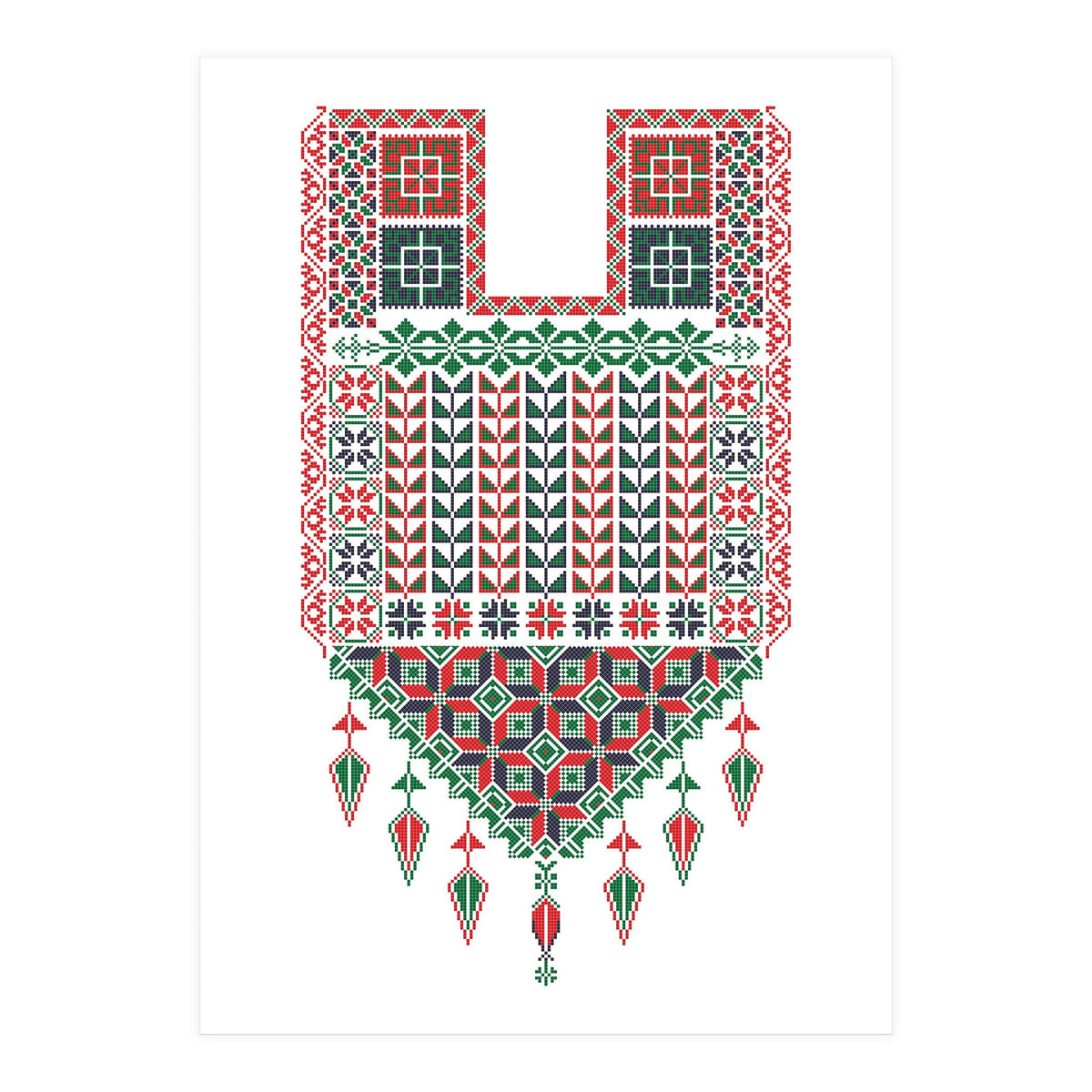 Tatreez Ornament 4 (Print Only)