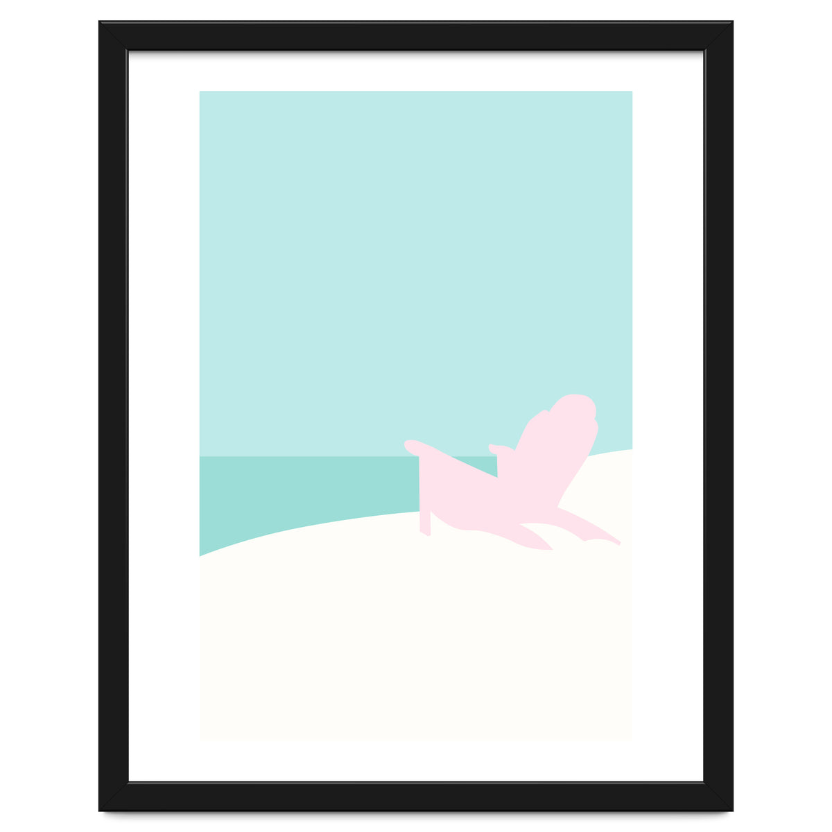 Minimal Beach Chair - Turquoise Coast