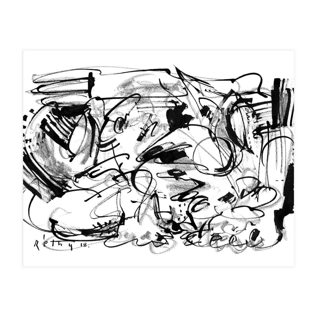 Division - b&w (Print Only)