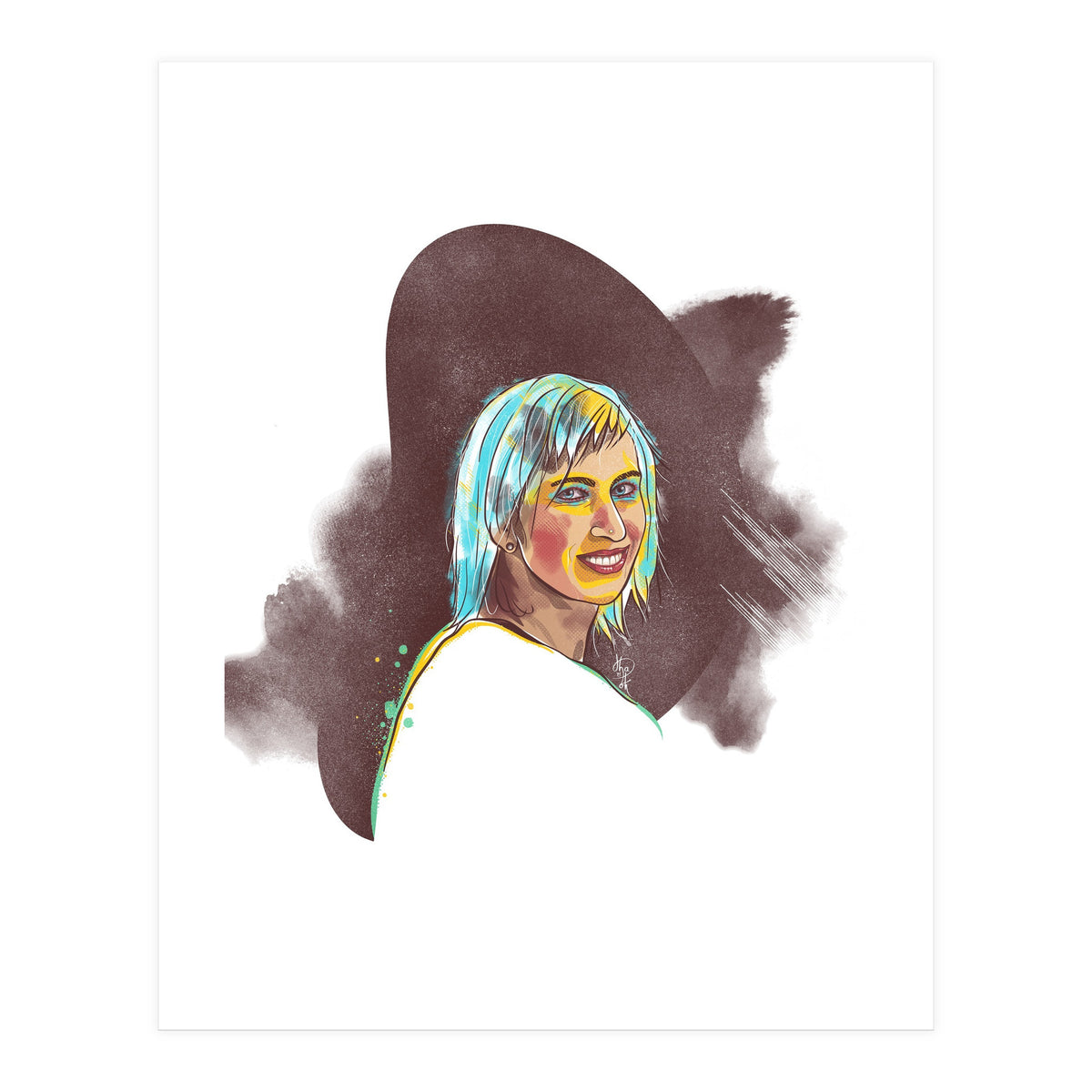 Smiling Eyes 1 (Print Only)