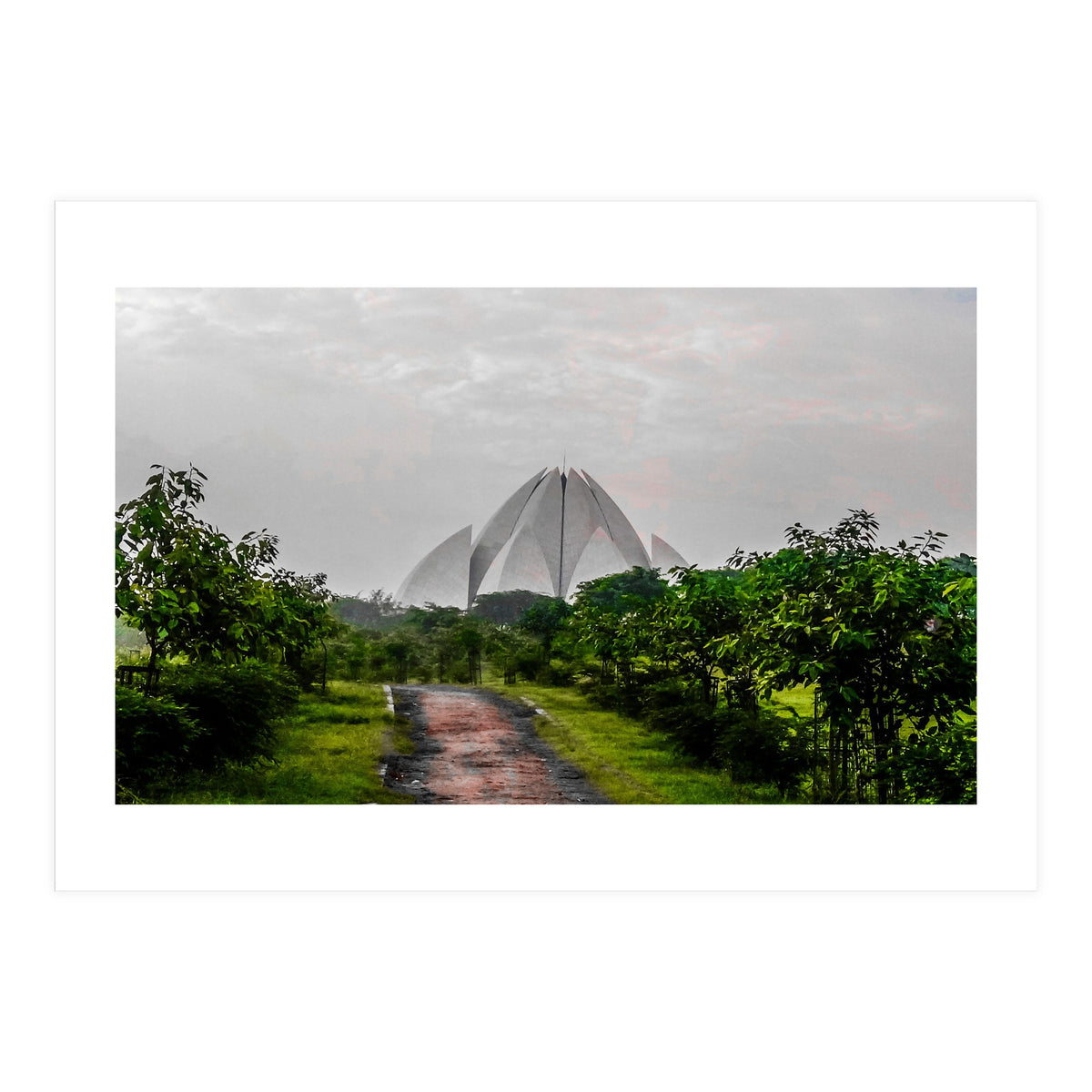 Lotus Temple (Print Only)