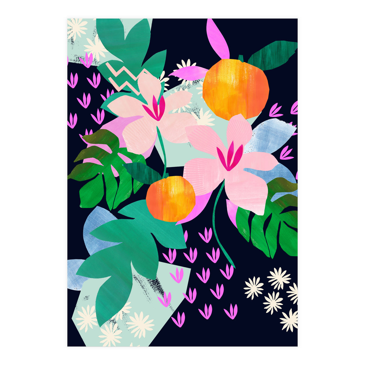 Orange tropical (Print Only)