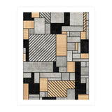 Random Pattern - Concrete and Wood (Print Only) thumbnail